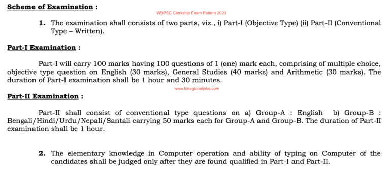 WBPSC Clerkship Syllabus 2023