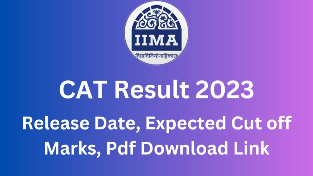 CAT Result 2023